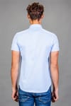 Slim Fit Dar Kesim Kısa Kol Spor Erkek Gömlek
