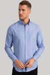 Slim Fit Dar Kesim Uzun Kol Poplin Oxford