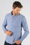 Slim Fit Dar Kesim Uzun Kol Erkek Gömlek