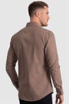 Slim Fit Dar Kesim Tery Cotton Erkek Gömlek