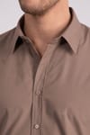 Slim Fit Dar Kesim Tery Cotton Erkek Gömlek