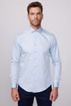 Slim Fit Koton Saten Premium Seri Erkek Gömlek
