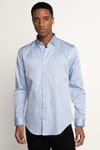 Slim Fit Koton Saten Premium Seri Erkek Gömlek