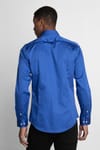 Slim Fit Koton Saten Premium Seri Erkek Gömlek