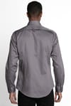 Slim Fit Koton Saten Premium Seri Erkek Gömlek