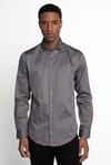 Slim Fit Koton Saten Premium Seri Erkek Gömlek