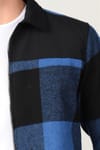 Slim Fit Oduncu Fermuarlı Parçalı Erkek Mont Gömlek