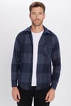 Slim Fit Uzun Kollu Kışlık Oduncu Ekoseli Unisex Gömlek