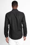 Slim Fit Uzun Kol Oxford Doku Biyeli Erkek Gömlek