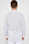 Slim Fit Uzun Kollu Keten Premium Seri Düğmeli Yaka Spor Kum Gömlek