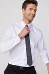 Slim Fit Non Iron Beyaz Erkek Gömlek