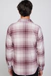 Slim Fit Dar Kesim Kareli Oduncu Erkek Gömlek