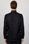 Slim Fit Non-Iron Ütü Gerektirmez Siyah Erkek Gömlek