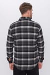 Erkek Slim Fit Dar Kesim Oduncu Düğmeli Yaka Kareli Kışlık Gömlek