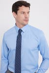 Erkek Slim Fit Non-Iron Pamuklu Doğa Dostu Ekoteks Belgeli Ütü Gerektirmez Açık Mavi Gömlek