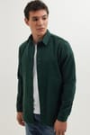 Erkek Slim Fit Dar Kesim Uzun Kollu Düz Kışlık Oduncu Gömlek