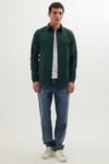 Erkek Slim Fit Dar Kesim Uzun Kollu Düz Kışlık Oduncu Gömlek