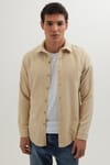Erkek Slim Fit Dar Kesim Uzun Kollu Düz Kışlık Oduncu Gömlek