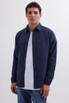 Erkek Slim Fit Dar Kesim Uzun Kollu Düz Kışlık Oduncu Gömlek