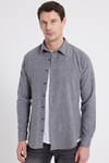 Erkek Slim Fit Dar Kesim Uzun Kollu Düz Kışlık Oduncu Gömlek