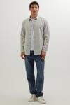 Erkek Slim Fit Dar Kesim Uzun Kollu Düz Kışlık Oduncu Gömlek