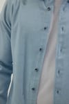 Erkek Slim Fit Dar Kesim Uzun Kollu Düz Kışlık Oduncu Gömlek