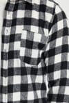 Erkek Slim Fit Dar Kesim Uzun Kollu Cepli Kareli Dama Desenli Kışlık Oduncu Gömlek