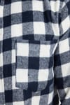 Erkek Slim Fit Dar Kesim Uzun Kollu Cepli Kareli Dama Desenli Kışlık Oduncu Gömlek