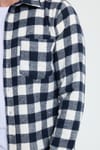 Erkek Slim Fit Dar Kesim Uzun Kollu Cepli Kareli Dama Desenli Kışlık Oduncu Gömlek