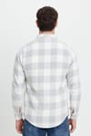 Erkek Slim Fit Dar Kesim Uzun Kollu Kapaklı Çift Cepli Kareli Kışlık Oduncu Gömlek