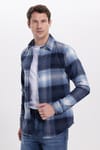 Erkek Slim Fit Dar Kesim Kareli Kışlık Oduncu Gömlek