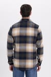 Erkek Slim Fit Dar Kesim Kareli Kışlık Oduncu Gömlek