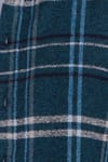 Erkek Slim Fit Dar Kesim Kareli Kışlık Oduncu Gömlek