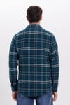 Erkek Slim Fit Dar Kesim Kareli Kışlık Oduncu Gömlek
