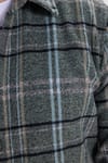 Erkek Slim Fit Dar Kesim Kareli Kışlık Oduncu Gömlek