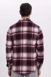 Erkek Slim Fit Dar Kesim Kareli Kışlık Oduncu Gömlek