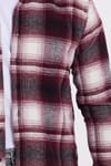 Erkek Slim Fit Dar Kesim Kareli Kışlık Oduncu Gömlek