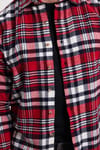 Erkek Slim Fit Dar Kesim Kareli Kışlık Oduncu Gömlek