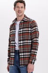 Erkek Slim Fit Dar Kesim Kareli Kışlık Oduncu Gömlek