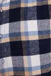 Erkek Slim Fit Dar Kesim Kareli Kışlık Oduncu Gömlek