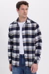 Erkek Slim Fit Dar Kesim Kareli Kışlık Oduncu Gömlek