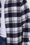 Erkek Slim Fit Dar Kesim Kareli Kışlık Oduncu Gömlek