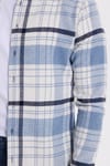 Erkek Slim Fit Dar Kesim Kareli Kışlık Oduncu Gömlek