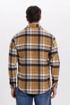 Erkek Slim Fit Dar Kesim Kareli Kışlık Oduncu Gömlek