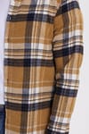 Erkek Slim Fit Dar Kesim Kareli Kışlık Oduncu Gömlek