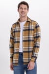 Erkek Slim Fit Dar Kesim Kareli Kışlık Oduncu Gömlek