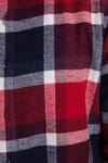 Erkek Slim Fit Dar Kesim Kareli Kışlık Oduncu Gömlek