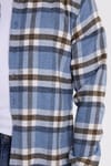 Erkek Slim Fit Dar Kesim Kareli Kışlık Oduncu Gömlek