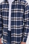 Erkek Slim Fit Dar Kesim Kareli Kışlık Oduncu Gömlek