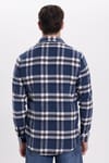 Erkek Slim Fit Dar Kesim Kareli Kışlık Oduncu Gömlek
